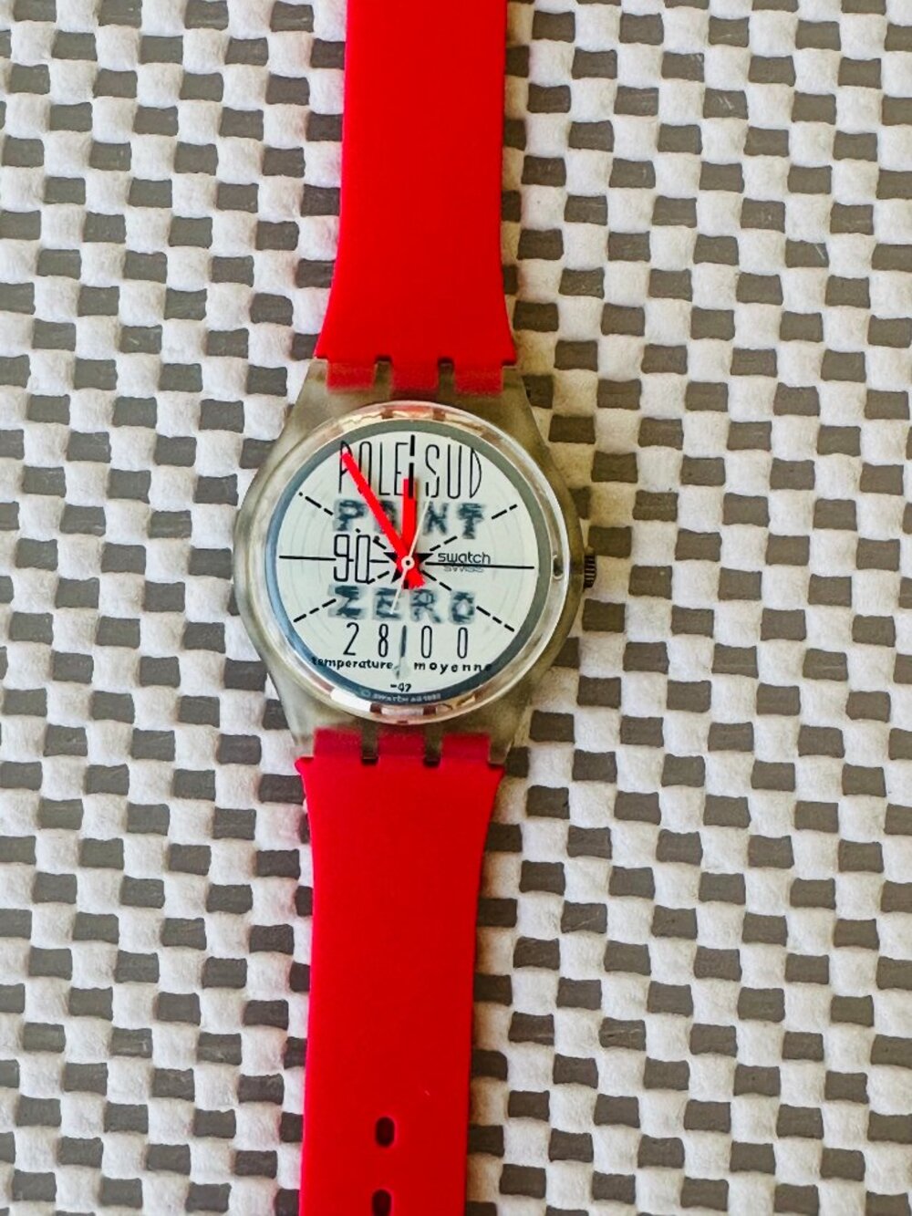 Swatch Watch Space Tracing GK163 Vintage 1992/1993